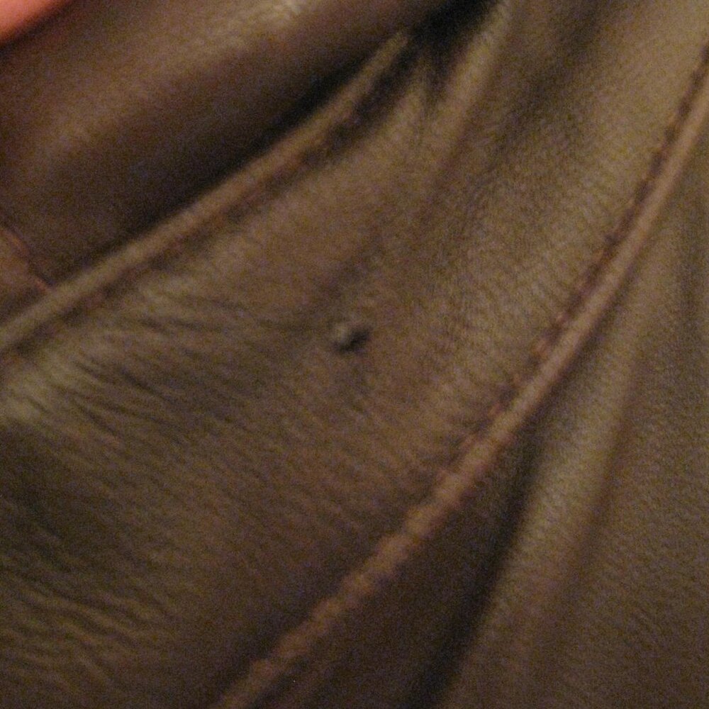 Vintage Ralph Lauren Polo Lambskin Men’s Leather Jacket Brown Size Large - Picture 10 of 11